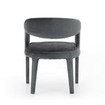 Hawkins Dining Chair Charcoal Velvet