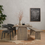 Hawkins Dining Chair Charcoal Velvet
