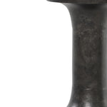Gino End Table-Raw Black