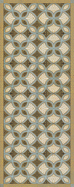 Pattern 25 "Gustav" Vinyl Floorcloth