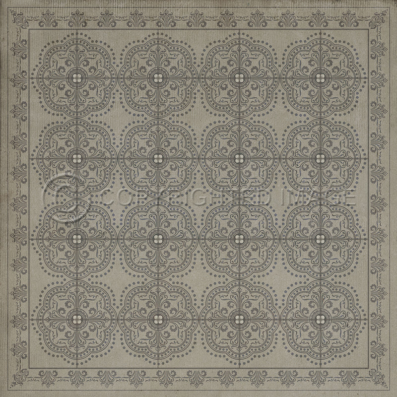 Pattern 28 "Calm" Vinyl Floorcloth