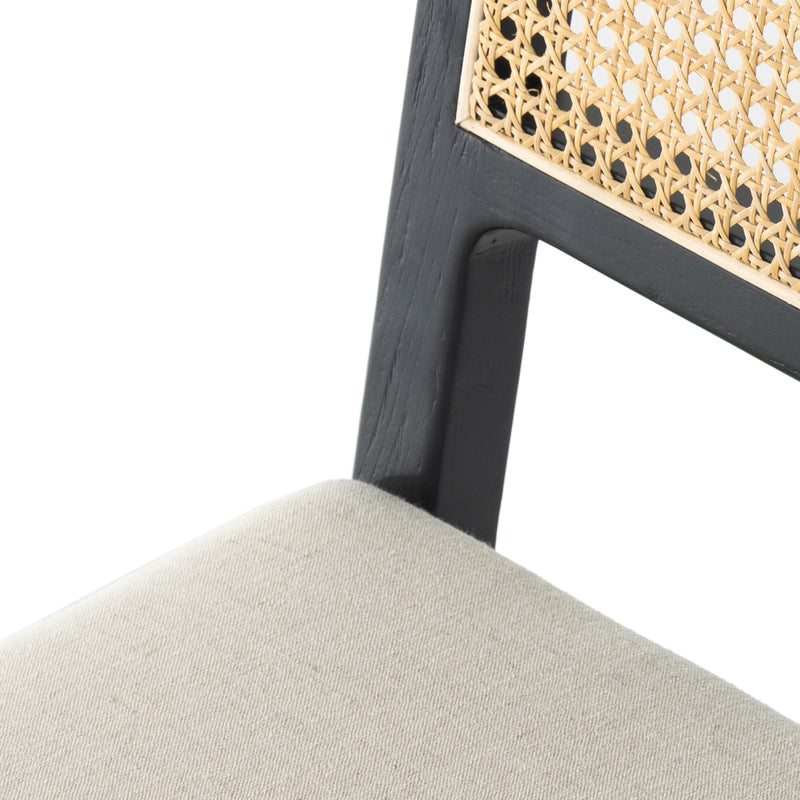 Veka Dining Chair Brushed Ebony