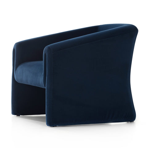 Elmore Chair-Modern Velvet Ink