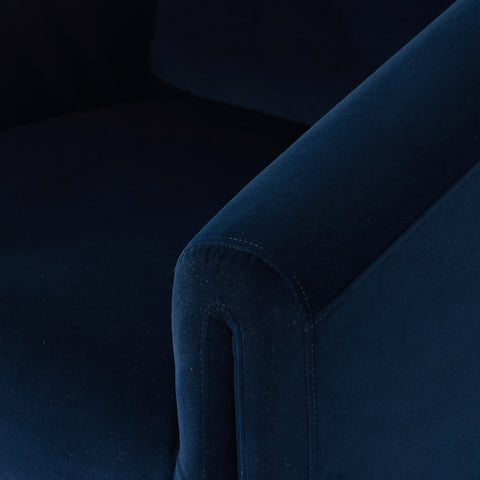 Elmore Chair-Modern Velvet Ink