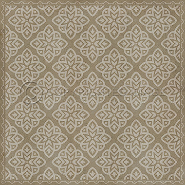 Pattern 45 "Niveus" Vinyl Floorcloth