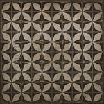 Pattern 54 "Asteroid Field" Vinyl Floorcloth