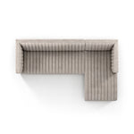 Augustine 2 Pc 105" Sectional Sofa - Orly Furniture