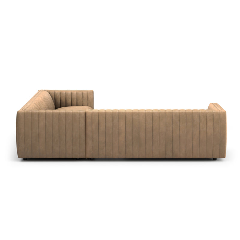 Augustine 3 Pc 105" Sectional Sofa - Palermo Drift Furniture