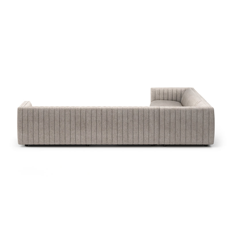 Augustine 3 Pc 126" Sectional Sofa - Orly Natural Furniture