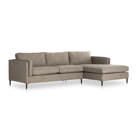 Emery 2-Piece Sectional - Thames Coal