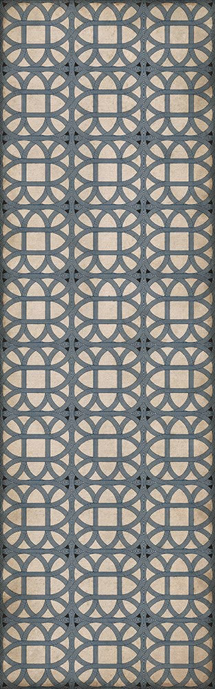 Williamsburg Lamerie Lattice "James Geddy" Vinyl Floorcloth