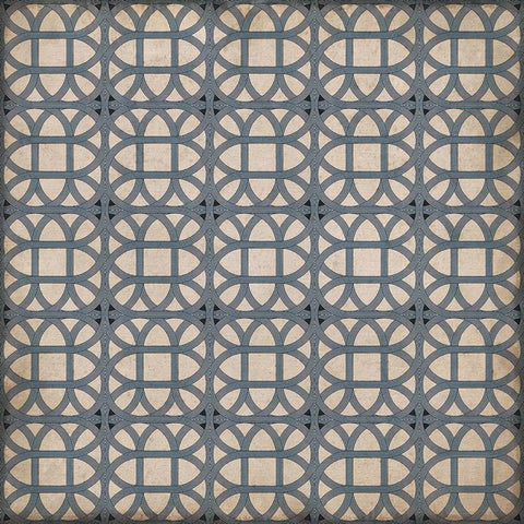 Williamsburg Lamerie Lattice "James Geddy" Vinyl Floorcloth