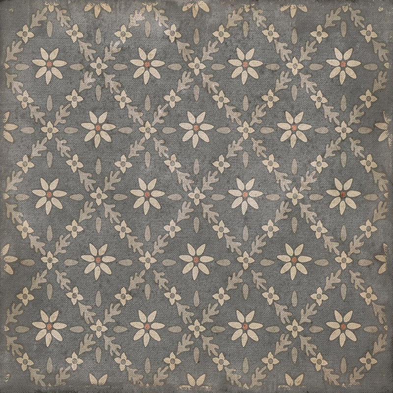 Williamsburg Naturalist "Mitchell" Vinyl Floorcloth
