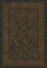 Artisanry University "Harvard" Vinyl Floorcloth Vinyl Floorcloths
