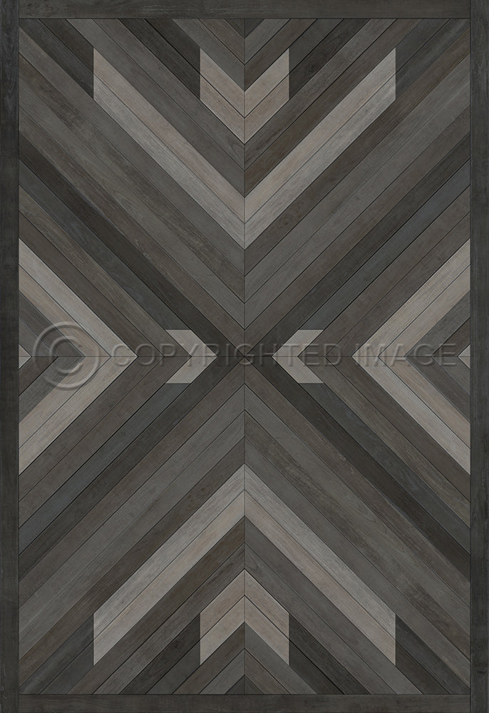 Norwegian Wood Bohemia "After Dark" Vinyl Floorcloth
