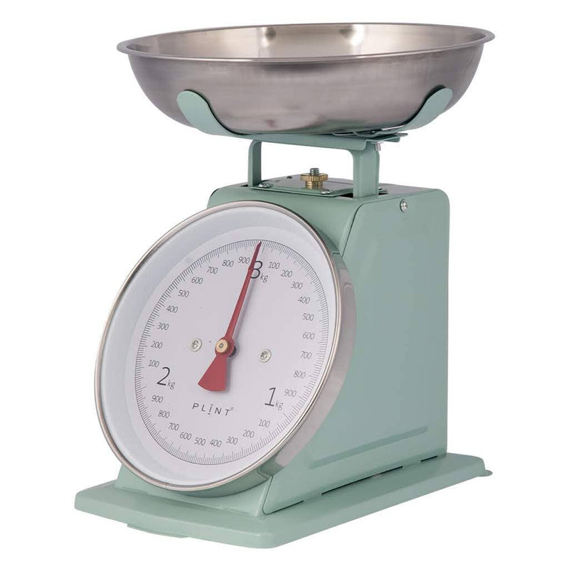 Retro Style Mint Green Kitchen Scale Metric