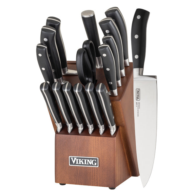  Viking Culinary German Steel Hollow Handle Knife Set, 6 Piece:  Home & Kitchen