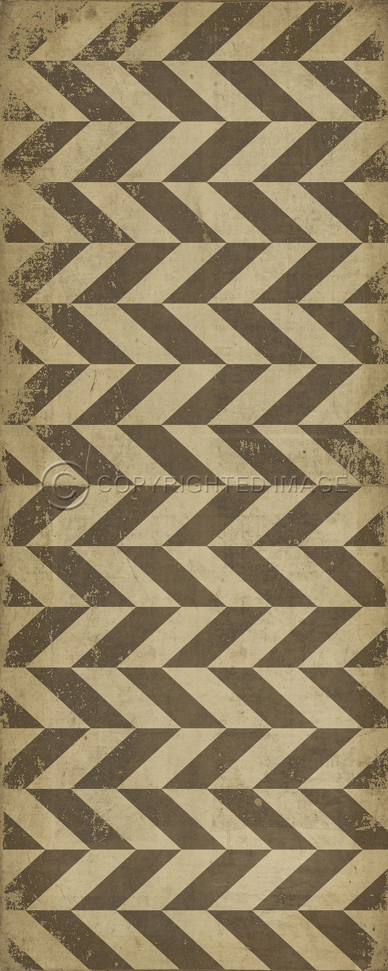 Pattern 06 "Mercurius" Vinyl Floorcloth