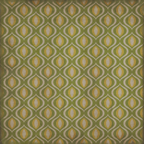 Pattern 15 "Eye Of Newt" Vinyl Floorcloth