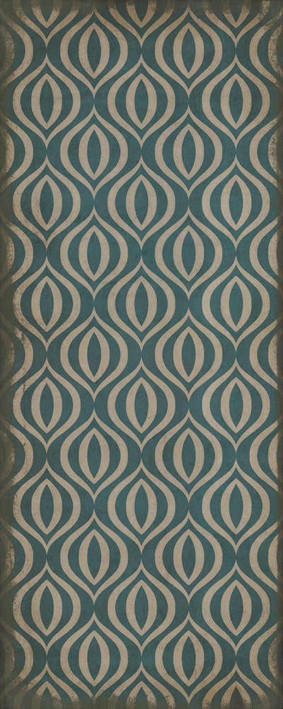 Pattern 15 "Lithium" Vinyl Floorcloth