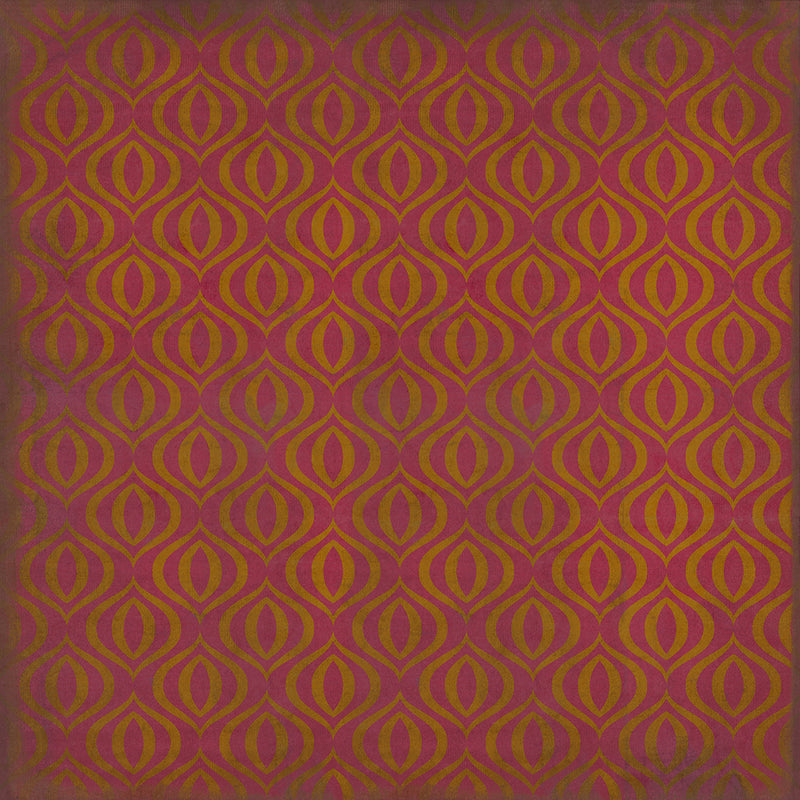 Pattern 15 "Phoenix" Vinyl Floorcloth