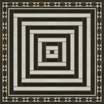Pattern 18 "Mandate Of Heaven" Vinyl Floorcloth