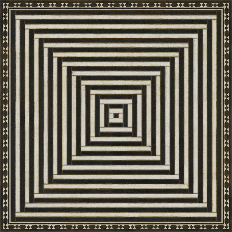 Pattern 18 "Mandate Of Heaven" Vinyl Floorcloth