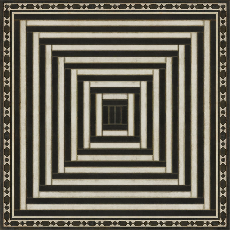 Pattern 18 "Son Of Heaven" Vinyl Floorcloth