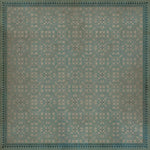 Pattern 21 "Alice In Wonderland" Vinyl Floorcloth