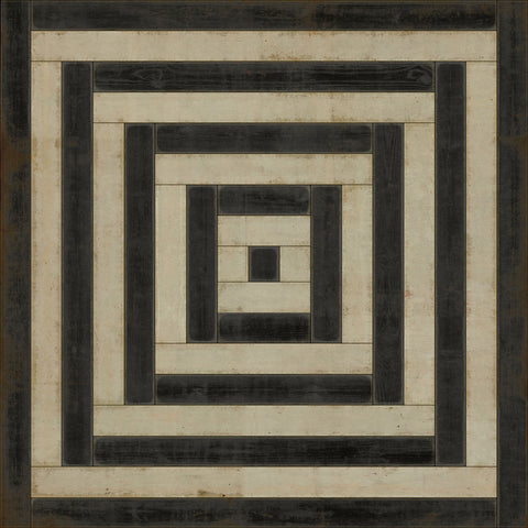 Pattern 30 "Qin" Vinyl Floorcloth