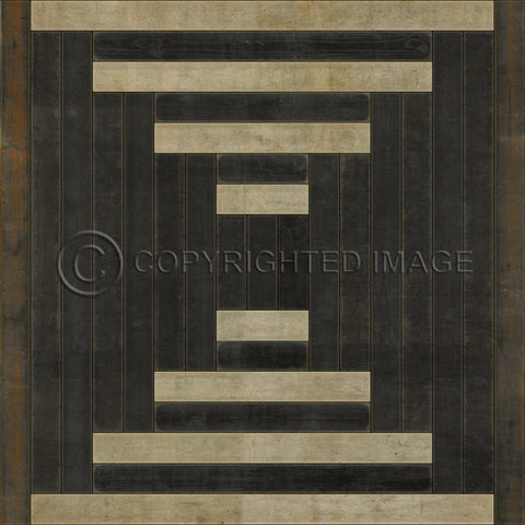 Pattern 30 "Yuan" Vinyl Floorcloth