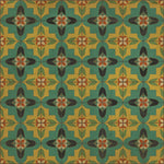 Pattern 33 "Ballyhoo" Vinyl Floorcloth