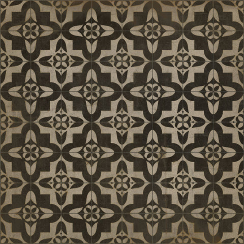 Pattern 33 "Boggled" Vinyl Floorcloth - Spicher & Co.