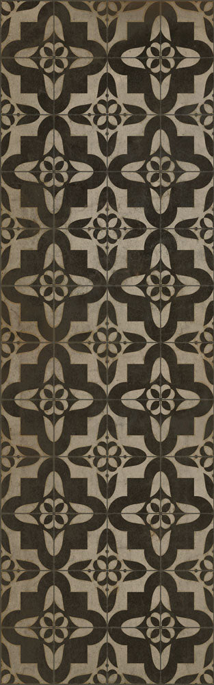 Pattern 33 "Boggled" Vinyl Floorcloth - Spicher & Co.