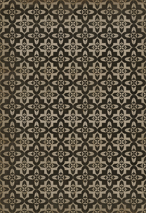 Pattern 33 "Boggled" Vinyl Floorcloth - Spicher & Co.