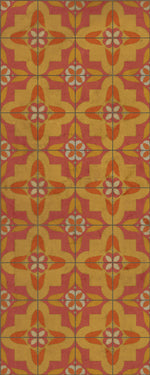 Pattern 33 "Lollygagger" Vinyl Floorcloth