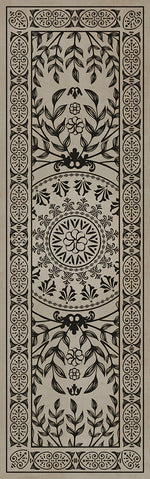 Pattern 40 "Drummond Castle" Vinyl Floorcloth