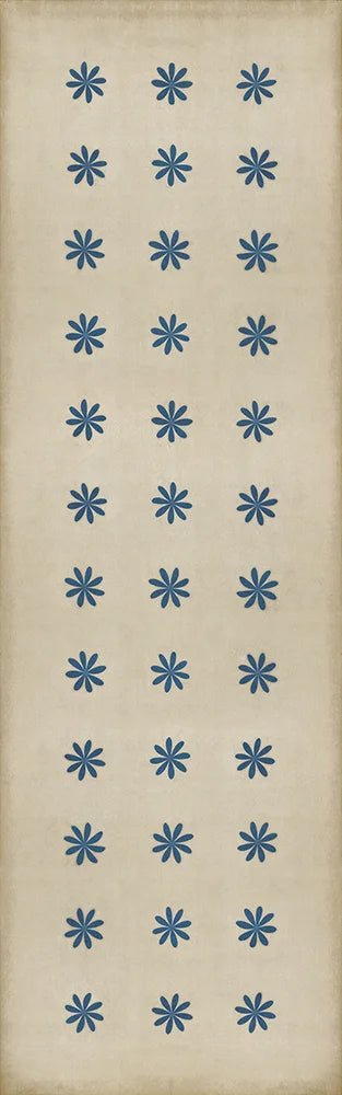 Pattern 48 "Cloche" Vinyl Floorcloth