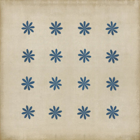 Pattern 48 "Cloche" Vinyl Floorcloth