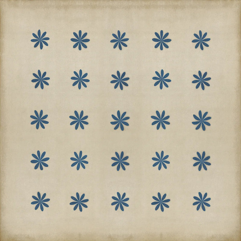 Pattern 48 "Cloche" Vinyl Floorcloth