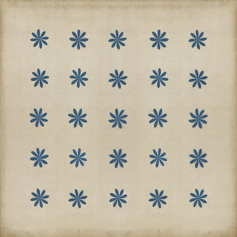 Pattern 48 "Cloche" Vinyl Floorcloth