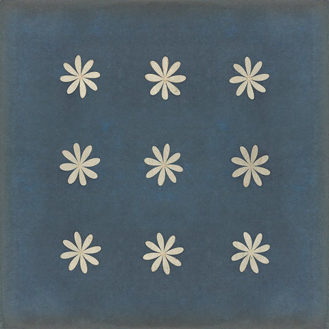 Pattern 48 "Kibbutz" Vinyl Floorcloth