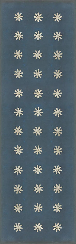 Pattern 48 "Kibbutz" Vinyl Floorcloth