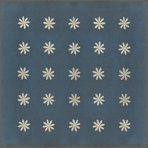 Pattern 48 "Kibbutz" Vinyl Floorcloth