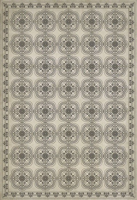 Pattern 28 "Silent" Vinyl Floorcloth