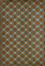 Pattern 15 "Svengali" Vinyl Floorcloth