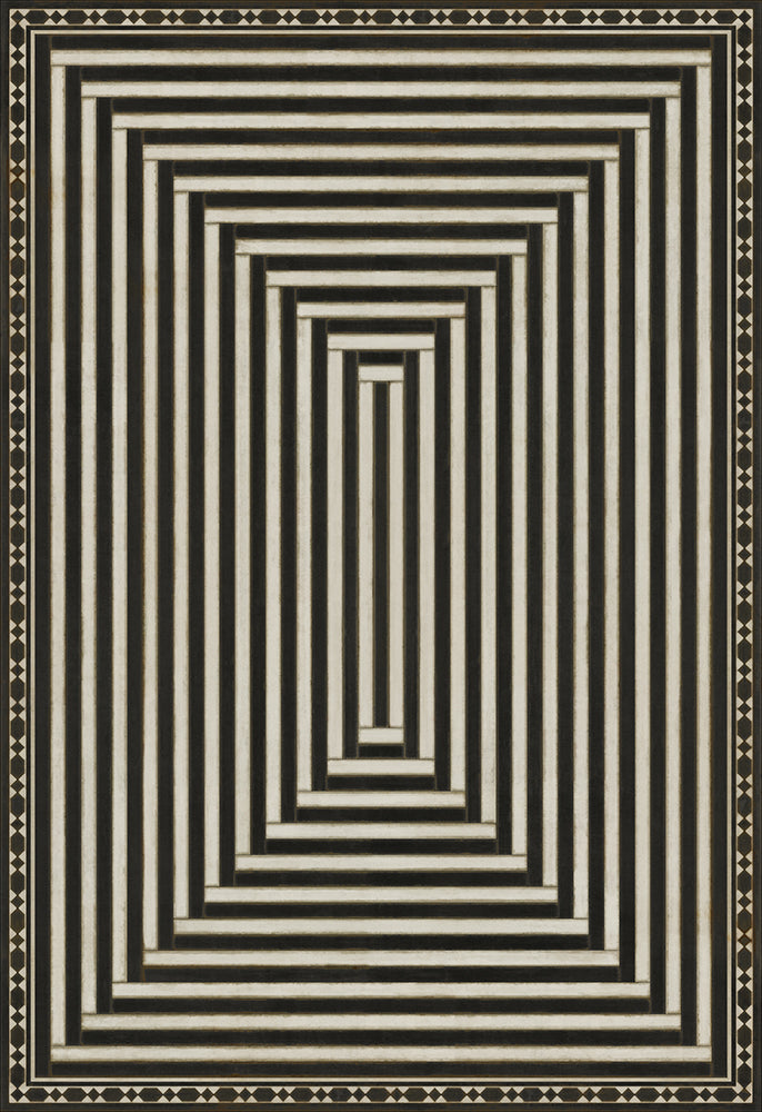 Pattern 18 "Mandate Of Heaven" Vinyl Floorcloth