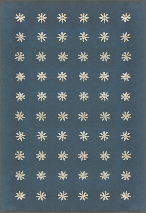 Pattern 48 "Kibbutz" Vinyl Floorcloth