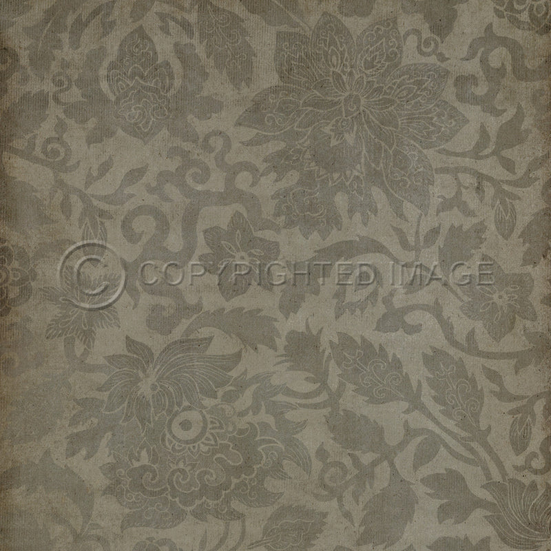 Pattern 71 "East China Sea" Vinyl Floorcloth