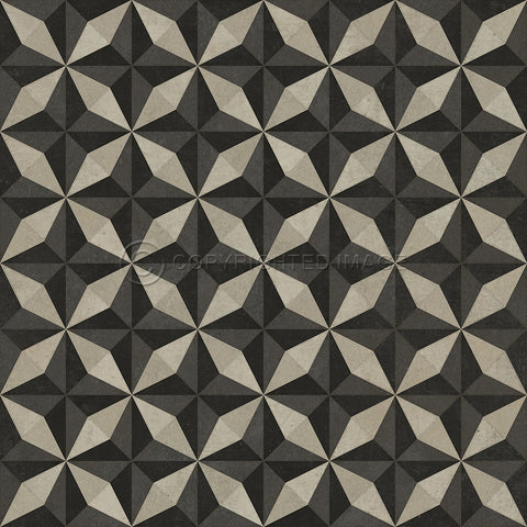 Pattern 74 "Morpheus" Vinyl Floorcloth